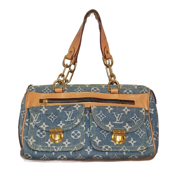 Louis Vuitton Bags Louis Vuitton Y2k Monogram Denim Neo Speedy Blue